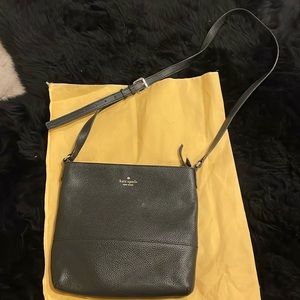 Kate Spade cross body pebbled leather bag